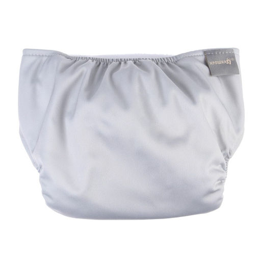 Многоразовый подгузник, флис, цвет светло серый - Крошка я фото 7