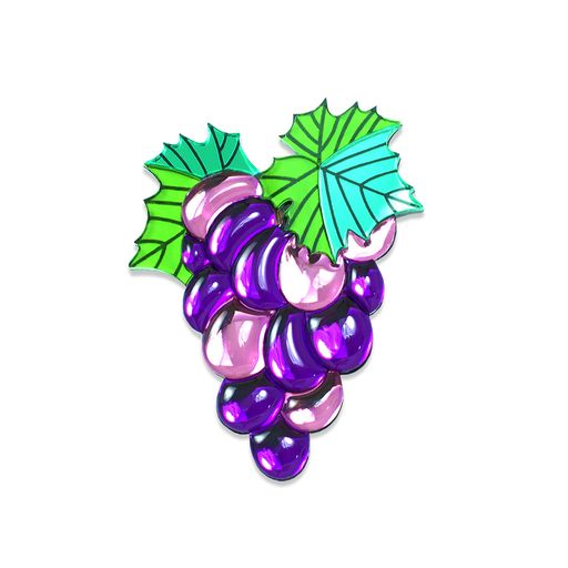 Брошь Виноград - Orgalica фото 2