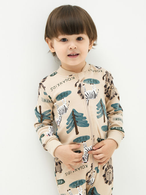 Комбинезон для сна для мальчика Сафари - Kogankids фото 26