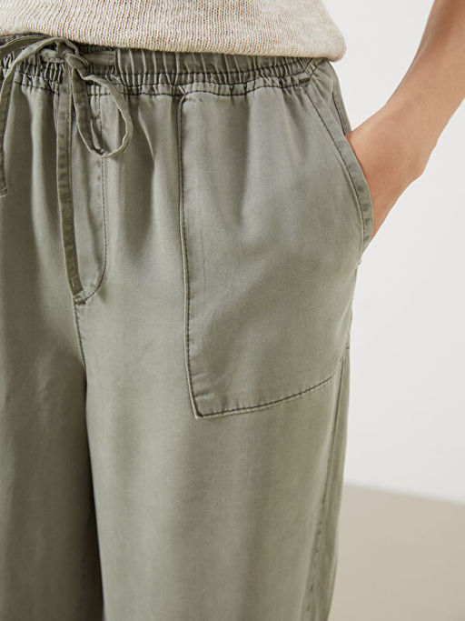 Beli Lastikli Carrot Fit Kad?n Jean Pantolon