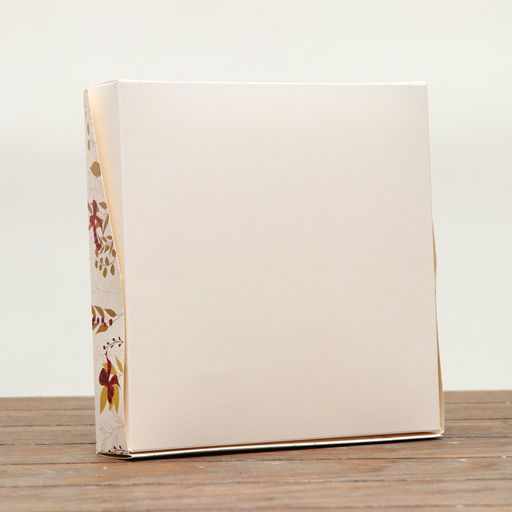 Цена за 20 шт. Коробка складная с окном Новогодняя 20 х 20 х 4 см - UPAK LAND фото 4