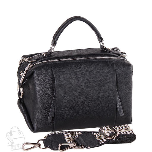 Сумка женская кожаная 8721VG black Vitelli Grassi  в Новосибирске