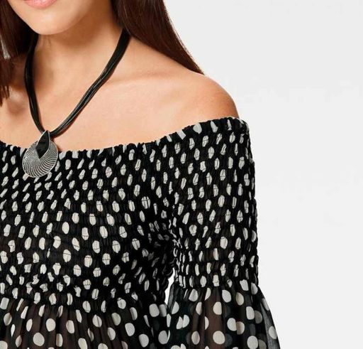 Блузка, черная - Patrizia dini фото 5