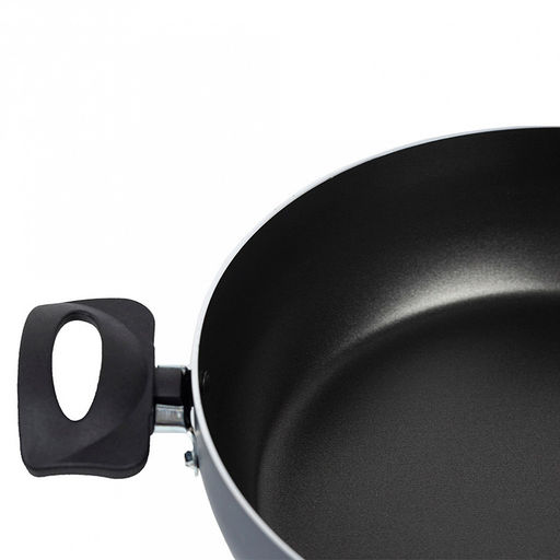 "Azure" Сотейник с антипригарным покрытием д26см "Сатин", h7см, s0,18см, стеклянная крышка (Россия)