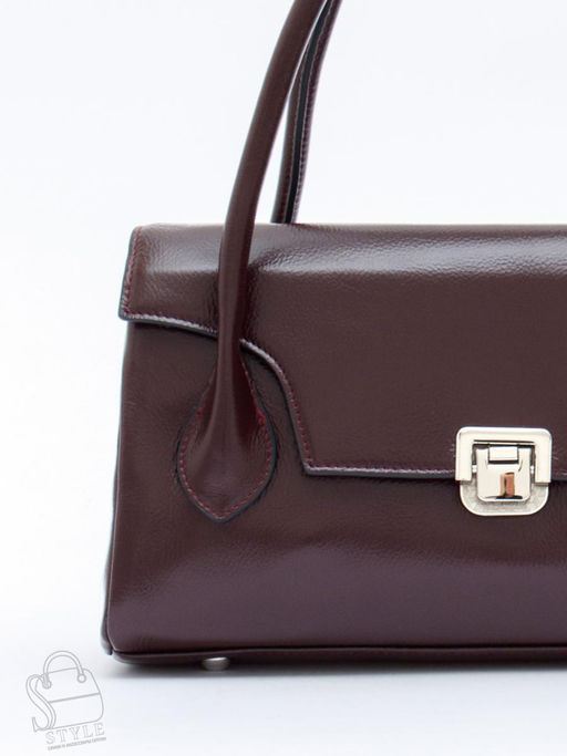 Сумка женская кожаная 0030VG wine purple Vitelli Grassi