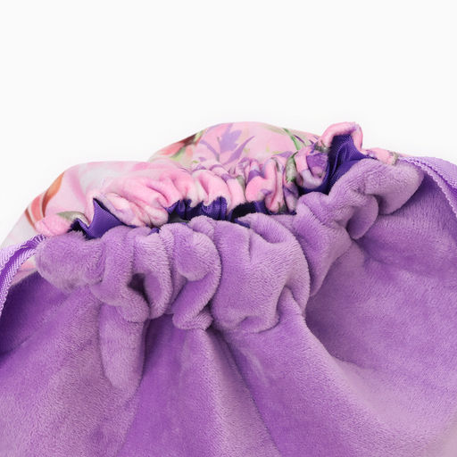 Сумка детская «Оленёнок», 35×30 см, фиолетовая