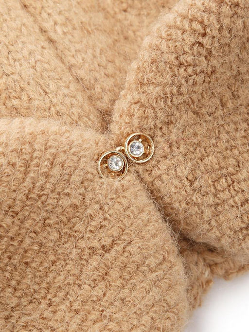 Шапка жен. кид-мох+альп+шерсть LB-N88031A beige - Labbra фото 3