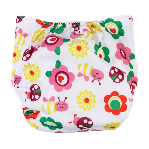 Многоразовый подгузник + 1 вкладыш в комплекте Бабочки - Крошка я фото 6