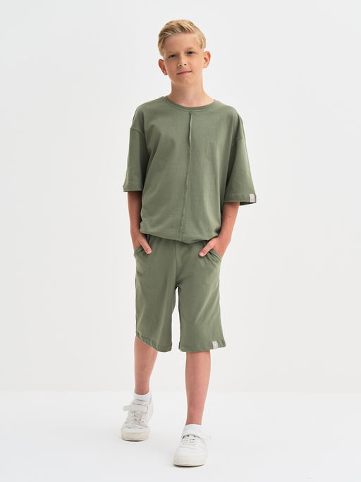 Пижама для мальчика цвета хаки - Kogankids фото 3