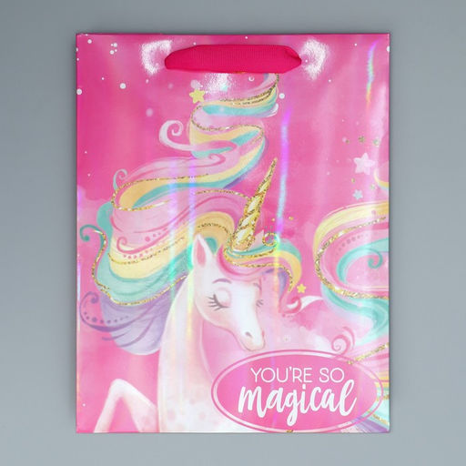 Пакет ламинированный Единорог, MS 18 х 23 х 10 см - Дарите счастье фото 6