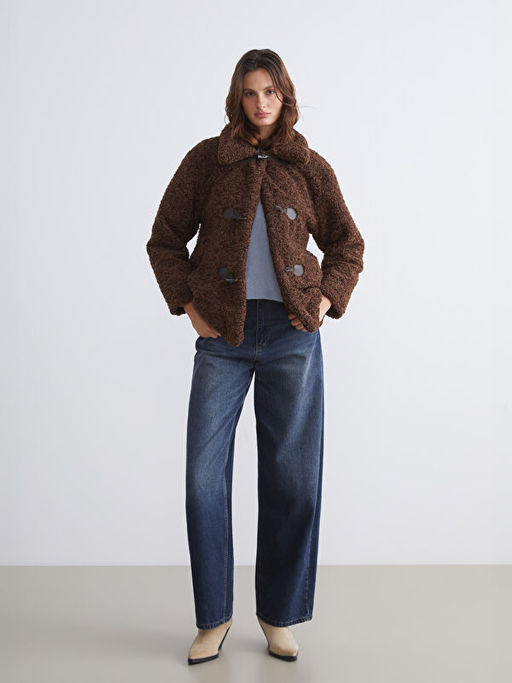 G?mlek Yaka Kad?n Pel?? Mont