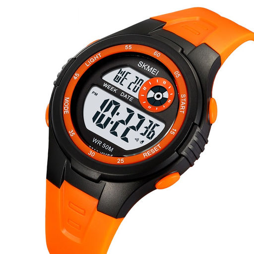Детские наручные часы электронные Skmei 2280black-orange