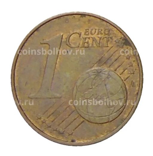 Монета 1 евроцент 2002 года A Германия