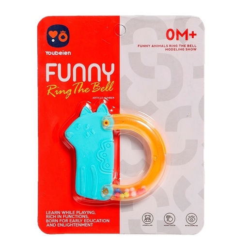 Погремушка с прорезывателем для зубов «Питомцы»