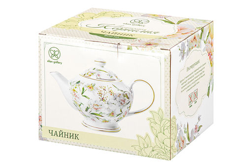 Чайник 800 мл 22,5*14*14 см Корнелия NEW BONE CHINA - Elan gallery фото 10