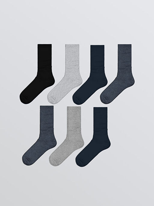 Basic Erkek ?ocuk Soket ?orap 7li