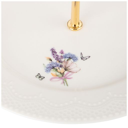 ВАЗА ДВУХЪЯРУСНАЯ LEFARD ПРОВАНС АЖУР 16СМ 21СМ  фото 4