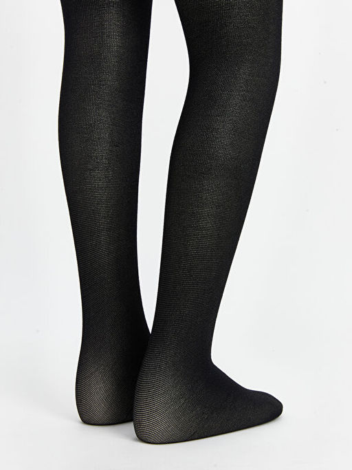 K?z ?ocuk Simli ?nce K?lotlu ?orap 2li