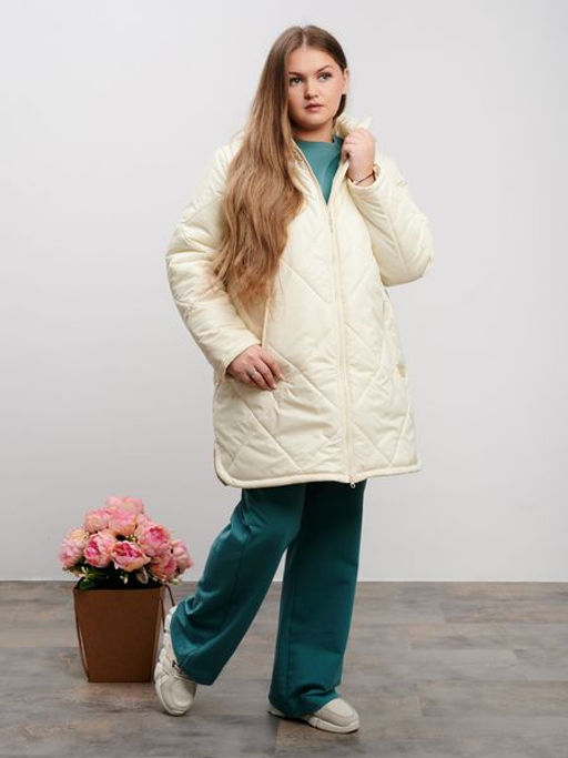 Полупальто, курта Руди ваниль - Yollochka фото 6