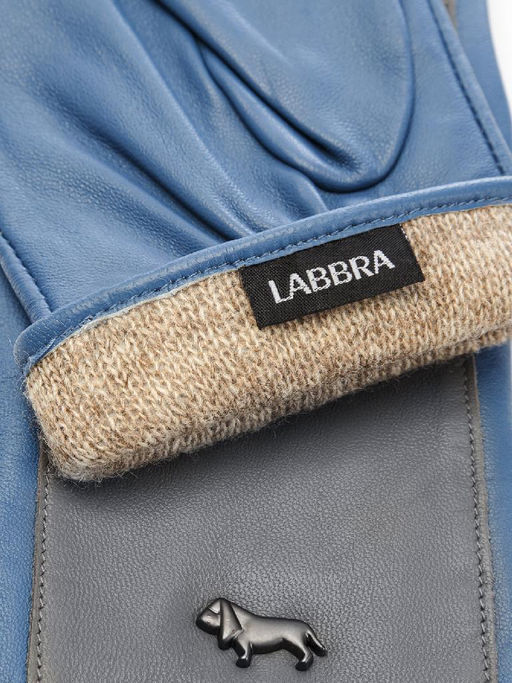 Перчатки жен п/ш LB-0641 grey/l.blue - Labbra фото 12