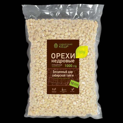 Ядро кедрового ореха, 1 кг - Сибирский кедр фото 4