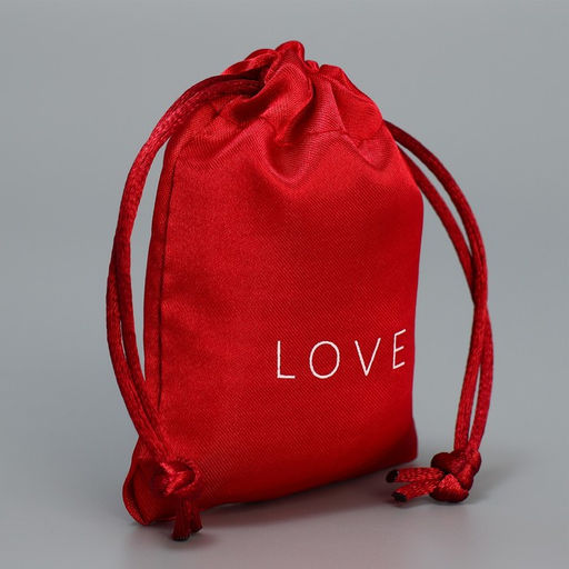 Цена за 5 шт. Мешок атласный Чувства, 7 9 см +/- 1.5 см - Дарите счастье фото 2