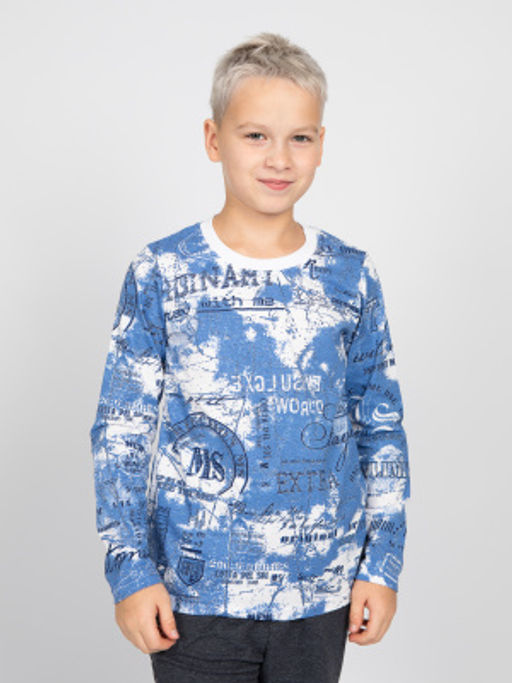 Лонгслив "Марк" индиго