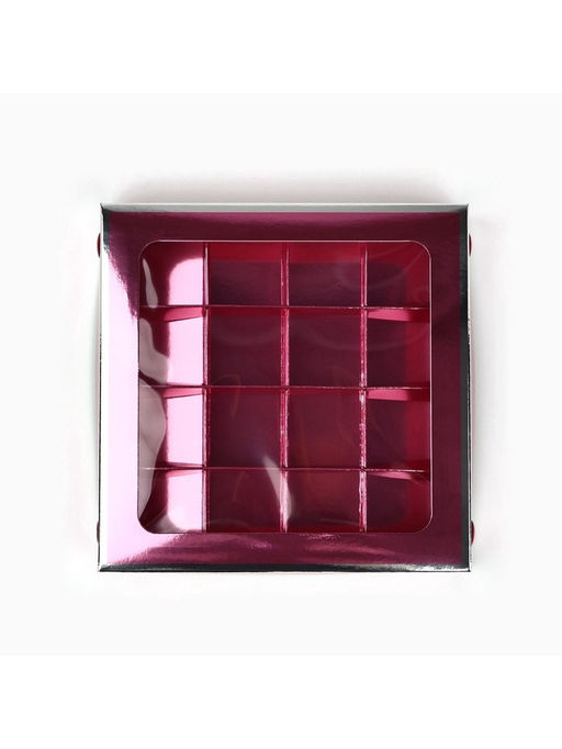 Цена за 5 шт. Коробка для конфет «Любовь», 18.5×18.5×3.5 см