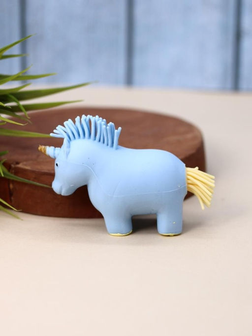 Мялка - антистресс Squeeze unicorn, blue - I likegift фото 2
