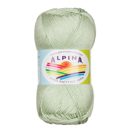 Пряжа ALPINA ORGANICA 80% хлопок, 20% лён 10 шт. х 50 г 170 м  8 м
