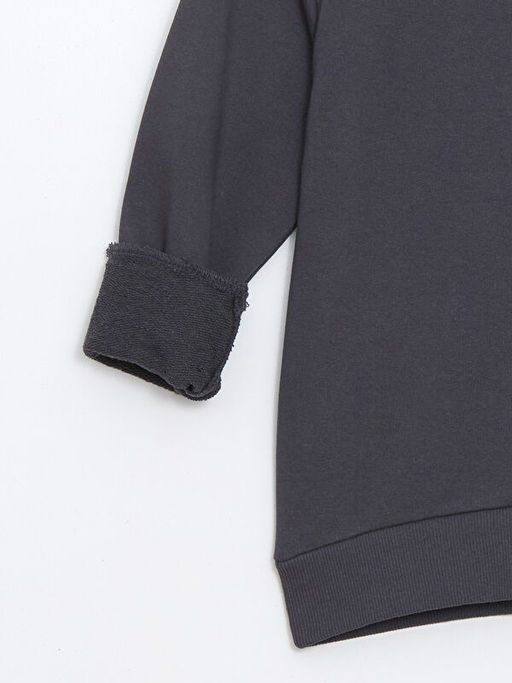 Bisiklet Yaka Erkek ?ocuk Sweatshirt