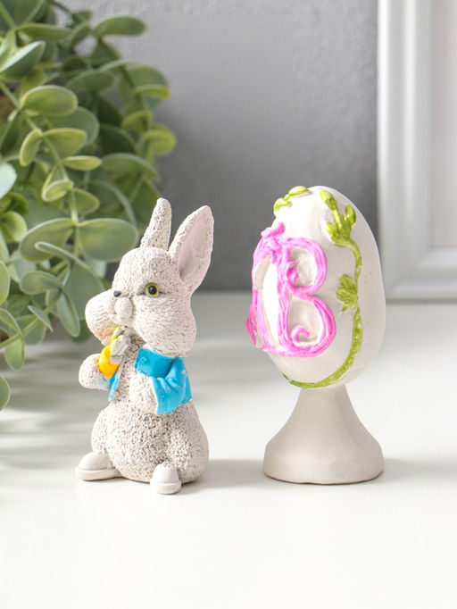 Набор фигурок пасхальных 2 шт. ХВ на яйце, 11 см