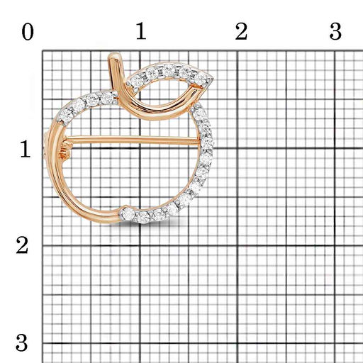 БРОШЬ 1288426Р - Красная пресня фото 2