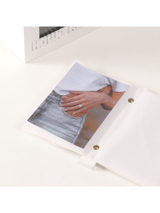 Фотоархив на 96 фото 10?15 см с фоторамкой 10?15 см Наше время, белый, 20?15?12 см