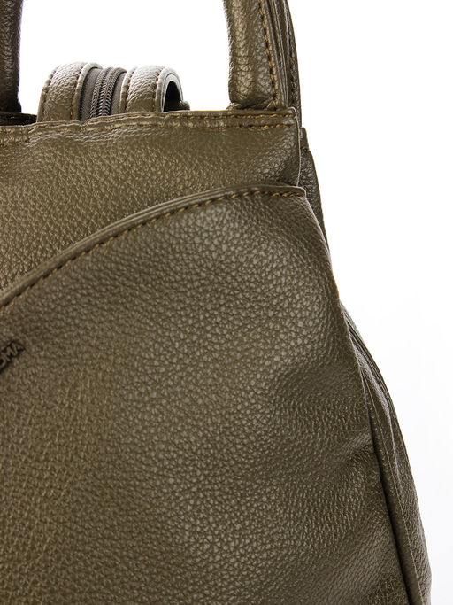 LACCOMA рюкзак Кэрри-Y2005-оливковый эко кожа хлопок