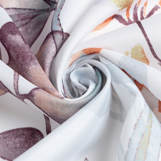 Скатерть Доляна. Акварельные листья, 145?220 см, 100% п/э