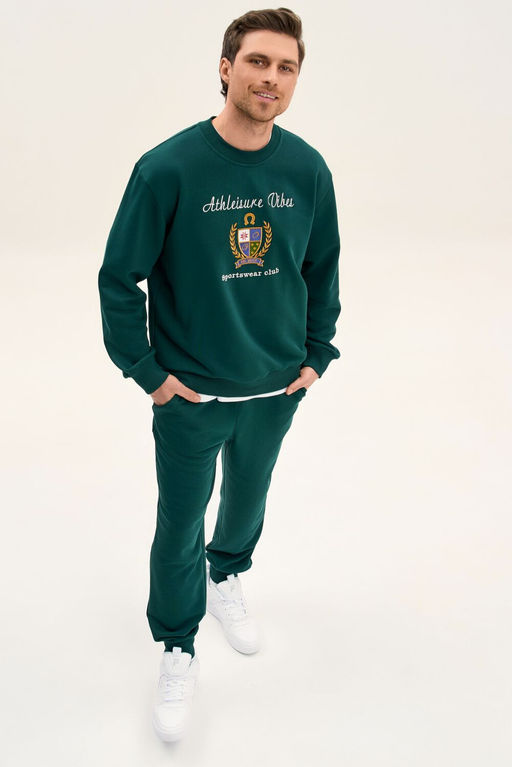 Спортивный костюм GO M3107E/25-02.182-188 изумруд - Pirs фото 3