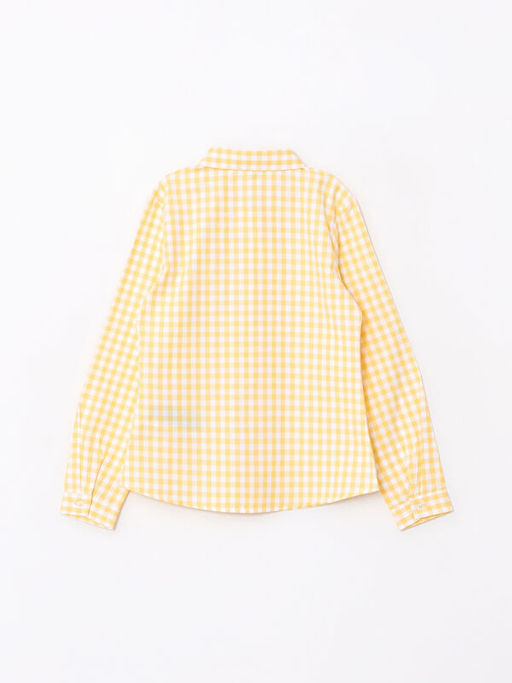 Ekose Uzun Kollu K?z ?ocuk G?mlek - Waikiki фото 2