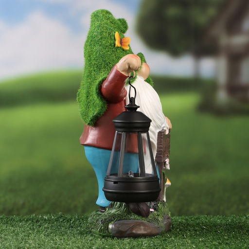 Садовый фонарь Гном Welcome 9х15х25см - Take it easy фото 5