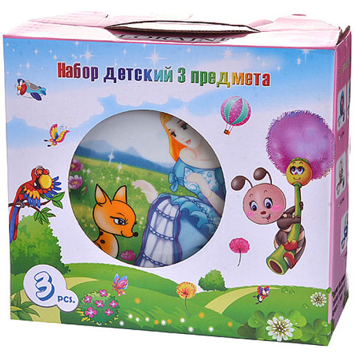 27343 Детский набор 3 пр Принцесса LR (х12) - Mayer&boch фото 3