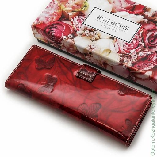 Женская кожаная визитница Sergio Valentini СВ 8133-075  фото 8