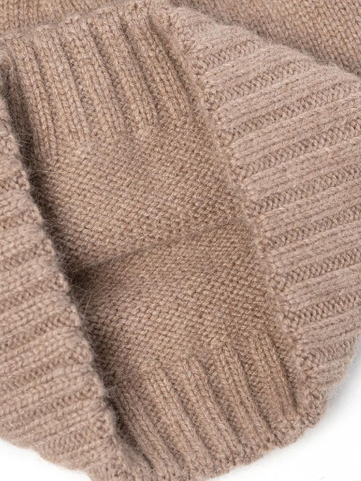 Шапка жен. шерсть+анг+нейл LB-A53060 taupe - Labbra фото 4