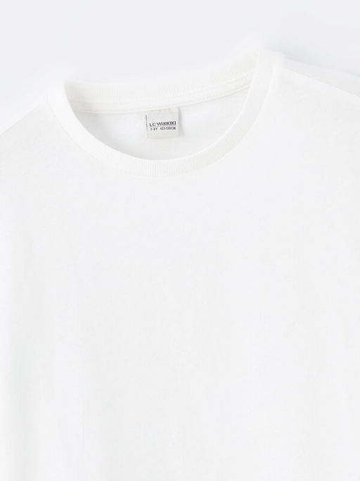 Rahat Kal?p Bisiklet Yaka Erkek ?ocuk Ti??rt - Waikiki фото 2
