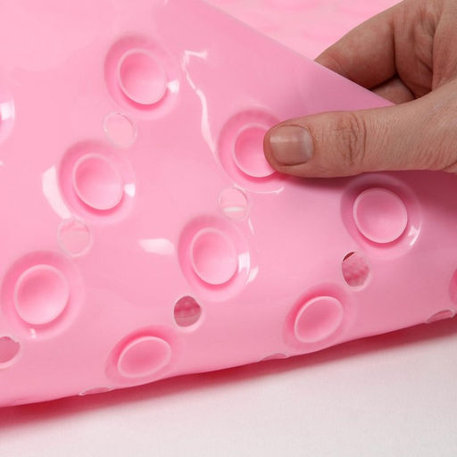 Коврик противоскользящий в ванну Доляна Пузырьки, на присосках, 37?71 см, МИКС  фото 4