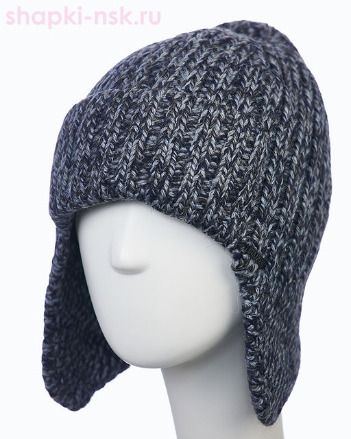 65431 Borra XXL Ушанка мужская флис (60-61)