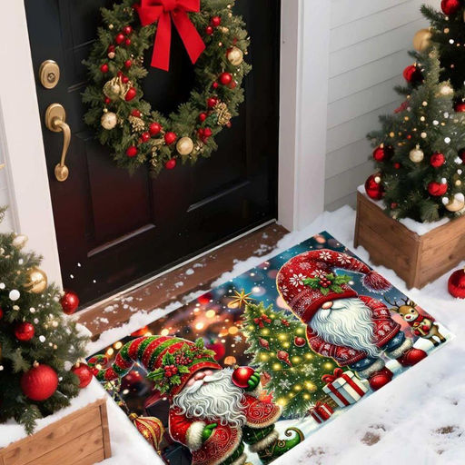 Придверный, универсальный и очень красивый коврик, противоскользящий, 40х60см