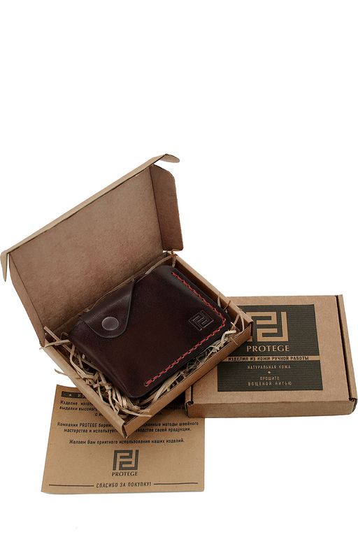 Портмоне-кардхолдер MK-7.29 вишня - Protege фото 4