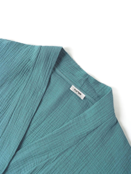 Халат домашний женский KAFTAN Basic, размер 52-54, зелёный