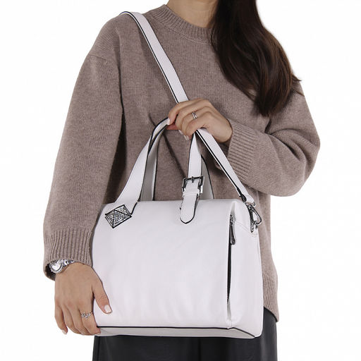 Сумка 593139-4 white Velina Fabbiana-Safenta