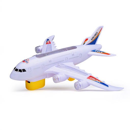 Самолет "Пассажирский самолет" на батарейках, в коробке